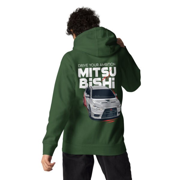 Sudadera con capucha unisex MITSUBISHI
