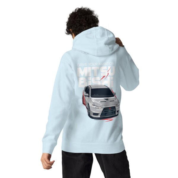 Sudadera con capucha unisex MITSUBISHI