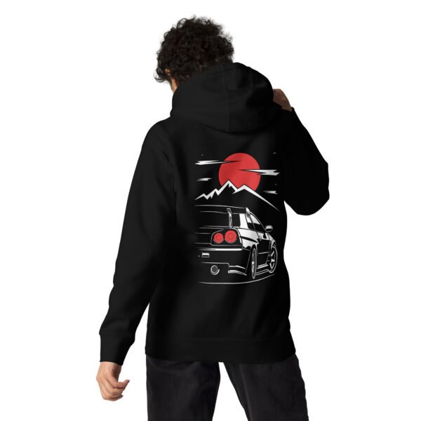 Sudadera con capucha unisex CARS SOL