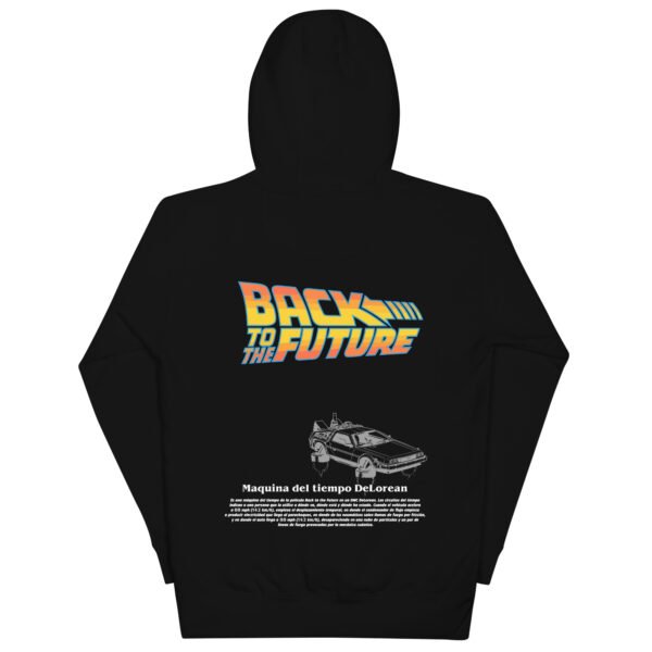 Sudadera con capucha unisex REGRESO AL FUTURO