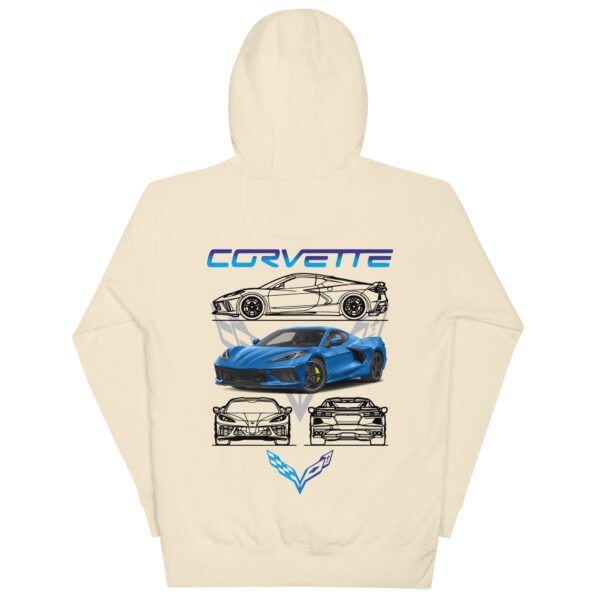 Sudadera con capucha unisex CORVETTE