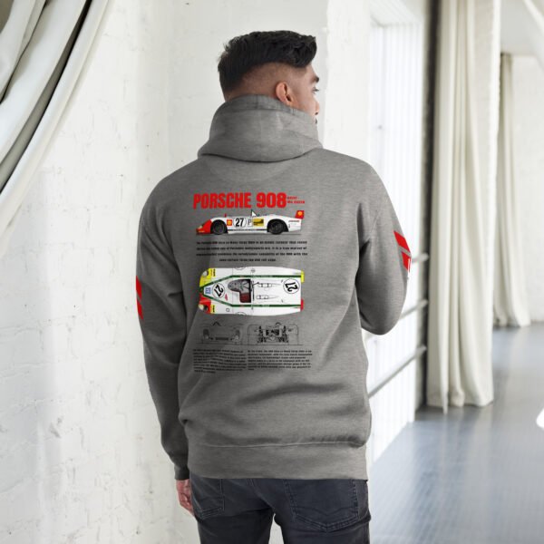 Sudadera con capucha unisex PORSCHE 908