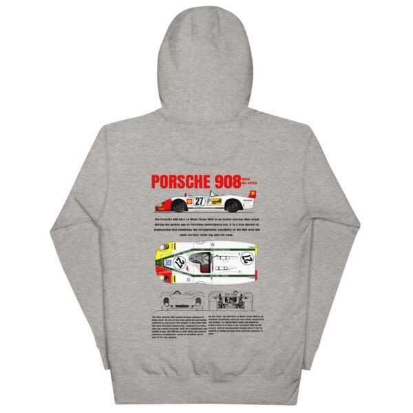 Sudadera con capucha unisex PORSCHE 908