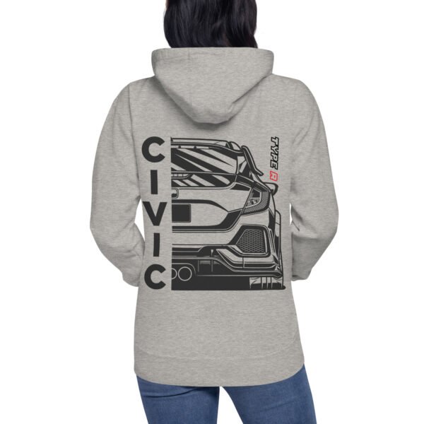 Sudadera con capucha unisex CIVIC