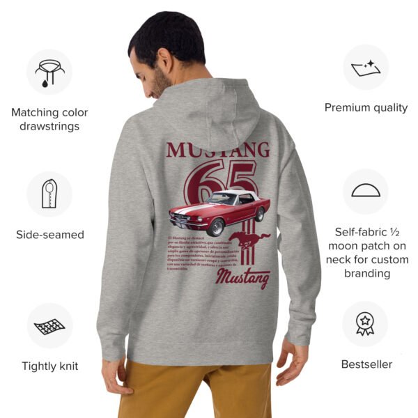 Sudadera con capucha unisex MUSTANG