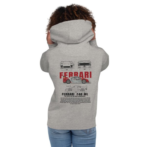 Sudadera con capucha unisex FERRARI