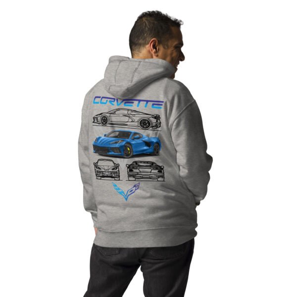 Sudadera con capucha unisex CORVETTE
