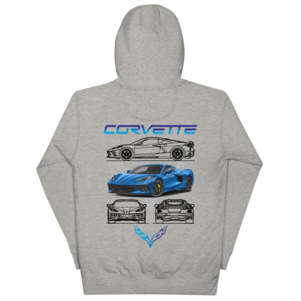Sudadera con capucha unisex CORVETTE