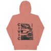 Sudadera con capucha unisex CIVIC