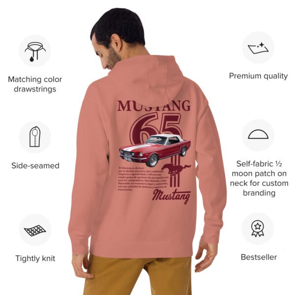 Sudadera con capucha unisex MUSTANG