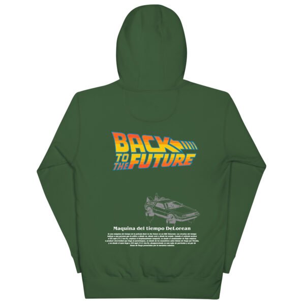 Sudadera con capucha unisex REGRESO AL FUTURO