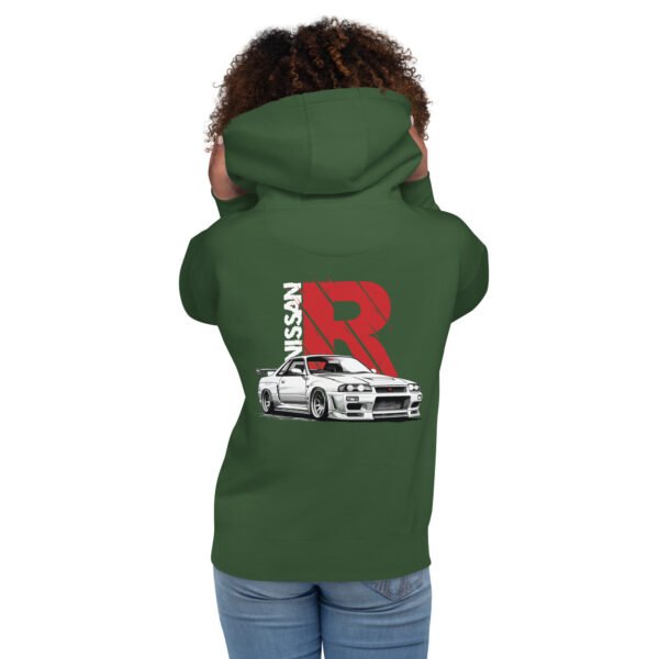 Sudadera con capucha unisex NISSAN R