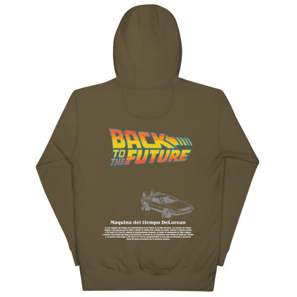 Sudadera con capucha unisex REGRESO AL FUTURO