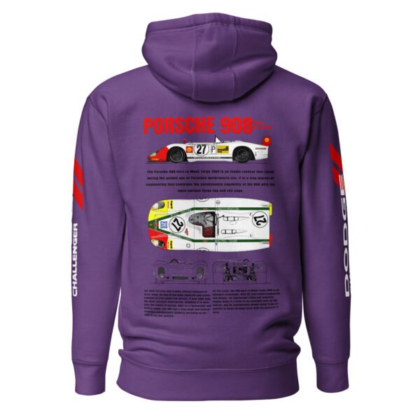 Sudadera con capucha unisex PORSCHE 908