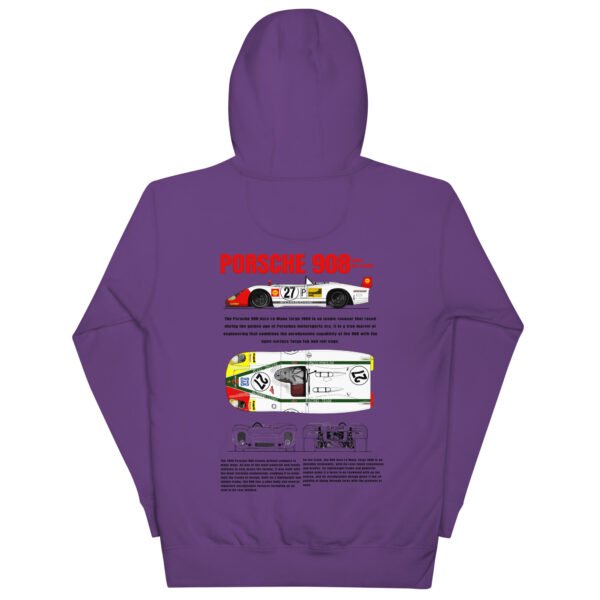 Sudadera con capucha unisex PORSCHE 908