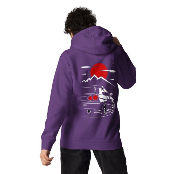 Sudadera con capucha unisex CARS SOL