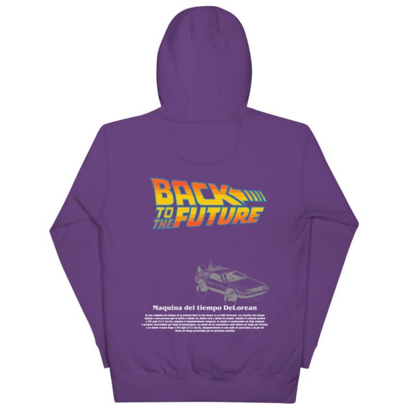 Sudadera con capucha unisex REGRESO AL FUTURO