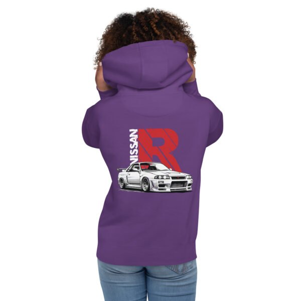 Sudadera con capucha unisex NISSAN R