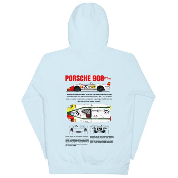 Sudadera con capucha unisex PORSCHE 908