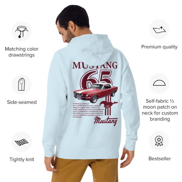 Sudadera con capucha unisex MUSTANG