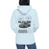Sudadera con capucha unisex de coches AUDI