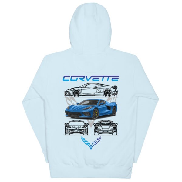 Sudadera con capucha unisex CORVETTE