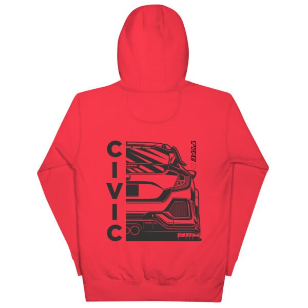 Sudadera con capucha unisex CIVIC