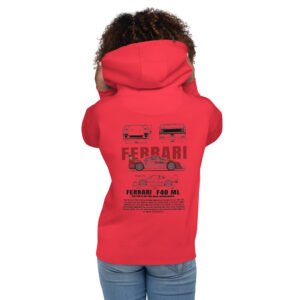 Sudadera con capucha unisex FERRARI