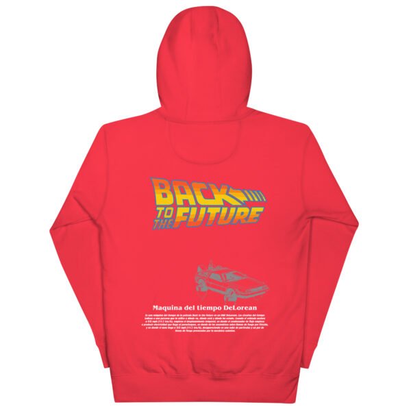 Sudadera con capucha unisex REGRESO AL FUTURO