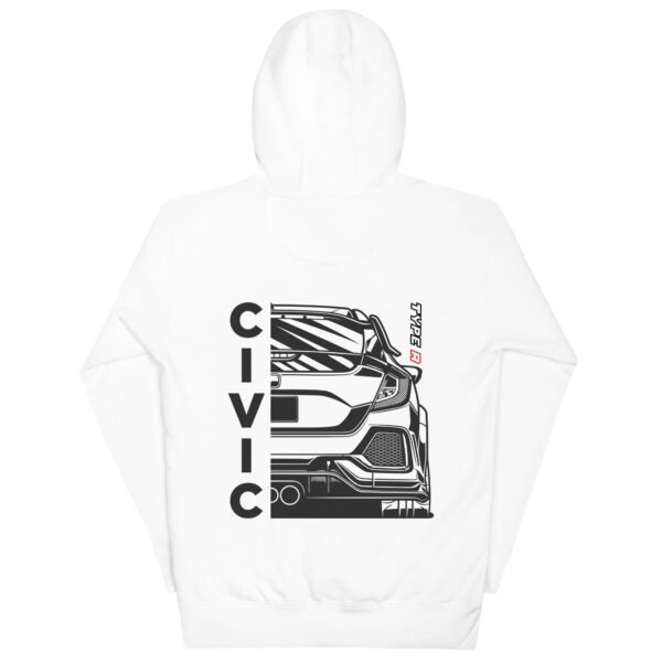 Sudadera con capucha unisex CIVIC