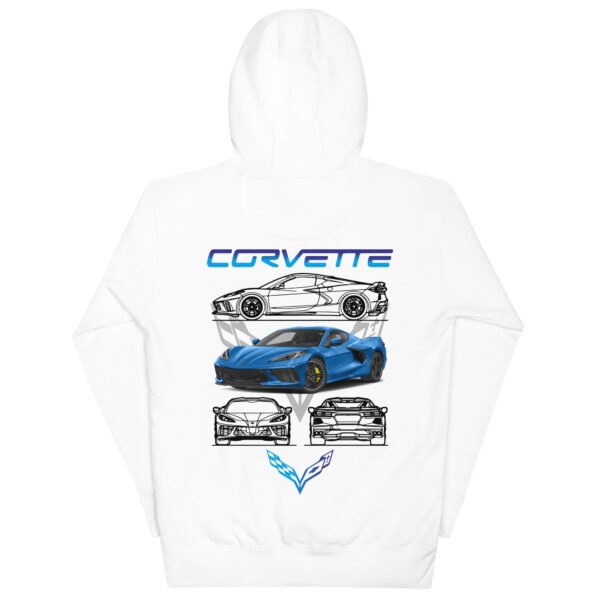 Sudadera con capucha unisex CORVETTE